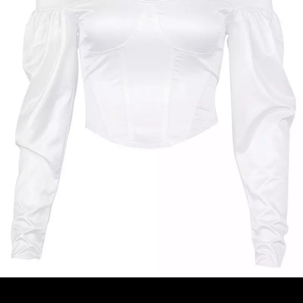 Off should white blouse top